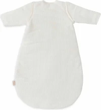 Sac de dormit cu maneci detasabile Jollein 60cm Rib Ivory 3