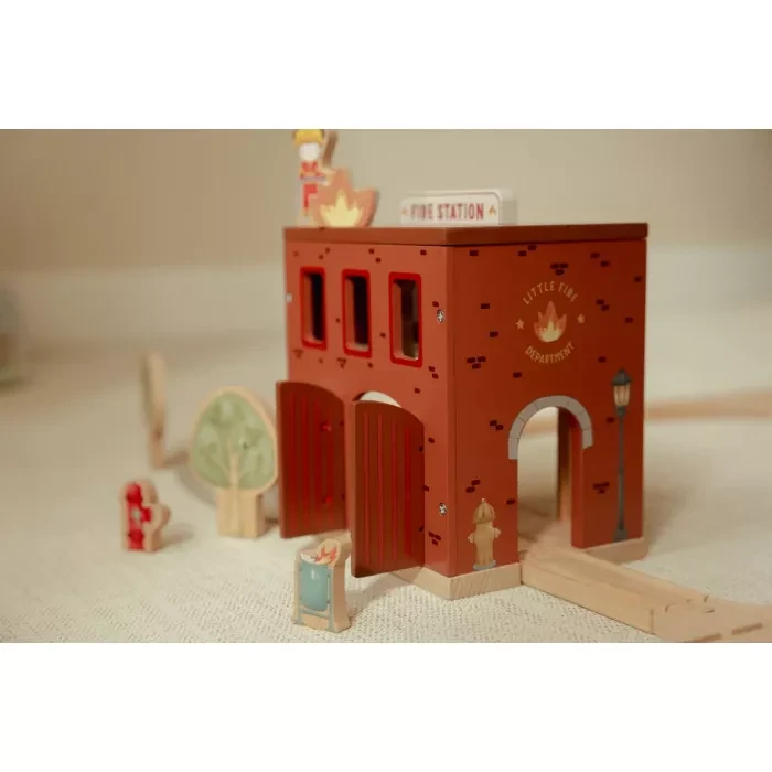 Sectie de pompieri din lemn FSC cu accesorii - Little Dutch 2
