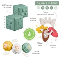 Подарочный набор Roll с сенсорными игрушками Girafa Sophie 2