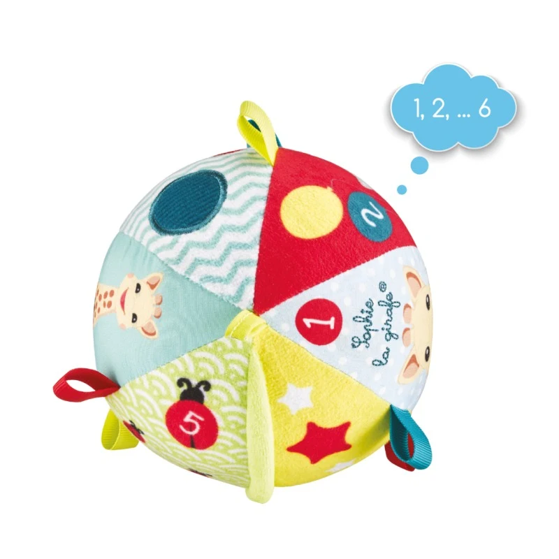 Jucarie agatatoare muzicala luna Girafa Sophie 2