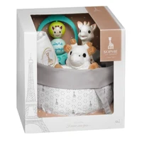 Подарочный набор для новорождённого в корзине Girafa Sophie 2
