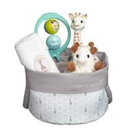 Подарочный набор для новорождённого в корзине Girafa Sophie