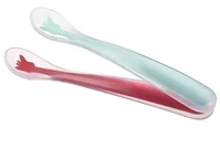 Set 2 lingurite din silicon colectia So Pure Girafa Sophie