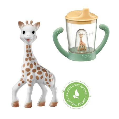 Подарочный набор Girafa Sophie с поильником против проливания 2