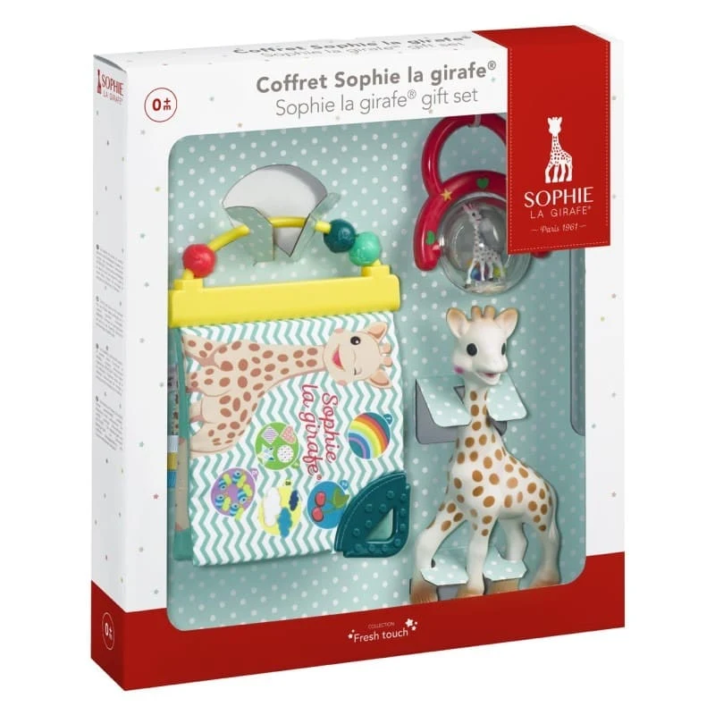 Set cadou pentru nastere Girafa Sophie 6