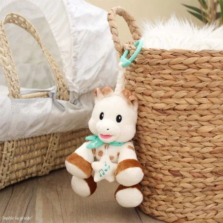 Jucarie muzicala de plush 20 cm Girafa Sophie 2