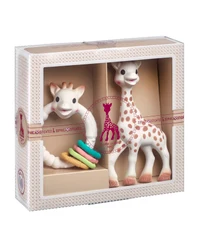 Set Cadou Girafa Sophie si jucarie dentite