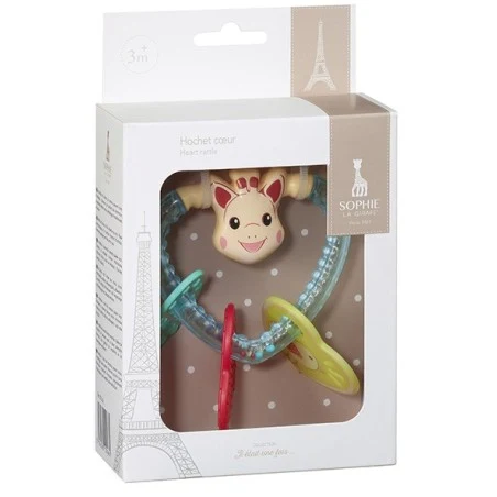 Inel gingival sub forma de inimioara Girafa Sophie