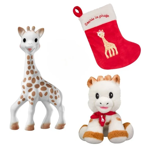 Set cadou "Primul meu Craciun" cu Girafa Sophie