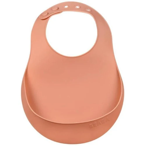 Beaba Силиконовый слюнявчик Terracotta B913559
