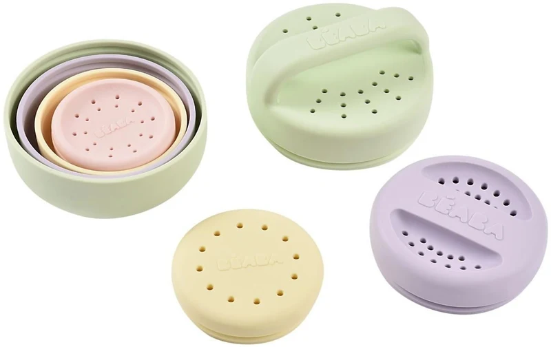 Beaba set 4 jucarii de baie din silicon B920409 2