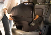 Scoica auto cu ISOFIX integrat Nuna PIPA URBN Caviar, nastere - 75 cm 2