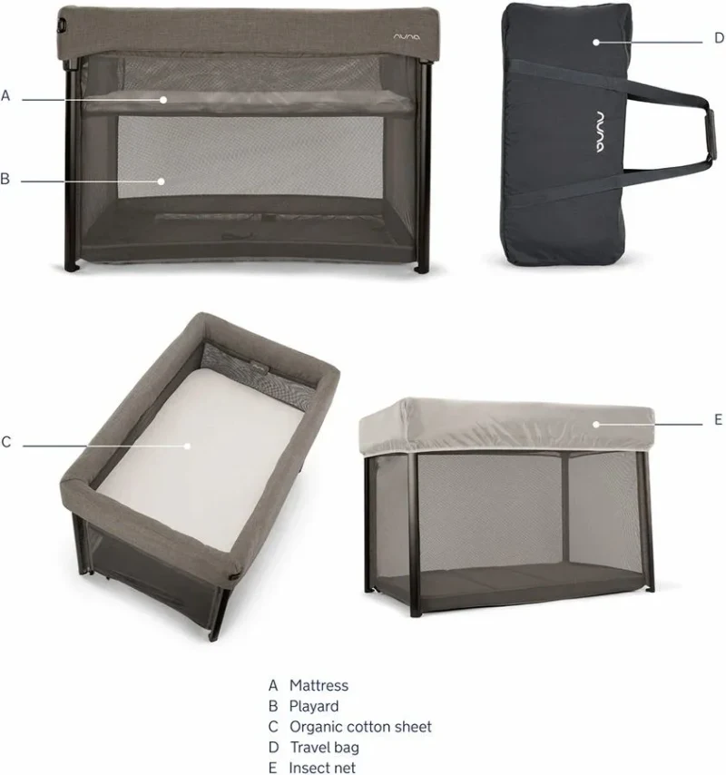 Patut pliant Nuna PAAL Granite 4