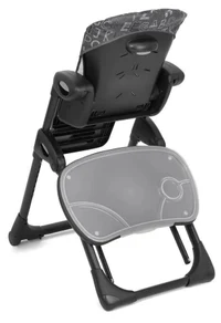 Стульчик для кормления Joie Mimzy Recline ABC Charcoal 5