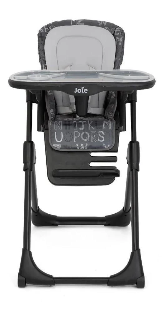 Стульчик для кормления Joie Mimzy Recline ABC Charcoal 4