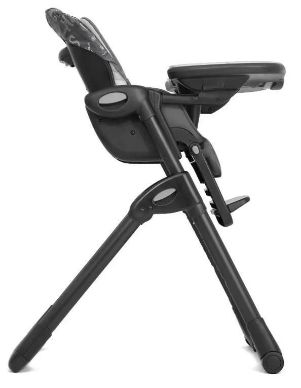 Стульчик для кормления Joie Mimzy Recline ABC Charcoal 3