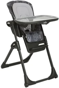 Стульчик для кормления Joie Mimzy Recline ABC Charcoal