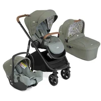 Коляска 3 в 1 Joie Versatrax E Dark Green