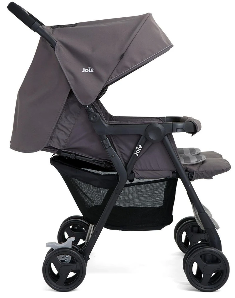 Carucior pentru gemeni Joie Aire Twin Dark Pewter 4
