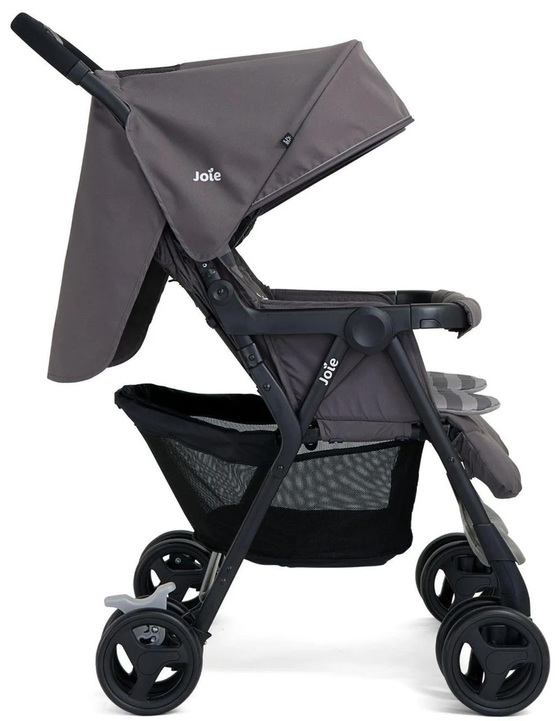 Carucior pentru gemeni Joie Aire Twin Dark Pewter 5