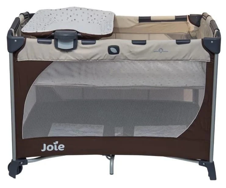 Складная кроватка Joie Commuter Change Beige 3