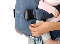 Анатомический рюкзак-переноска BabyBjörn One Denim Midnight Blue с несколькими положениями для ношения, хлопок 6