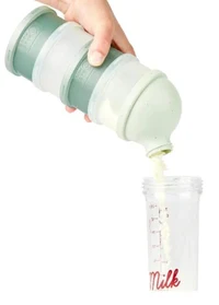 Dozator pentru lapte praf Babymoov Mineral Green 3