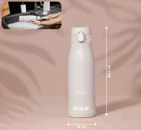 Incalzitor de biberoane portabil si reincarcabil Babymoov Moov & Feed Mineral Beige 5