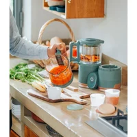 Стеклянный и стальной многофункциональный робот 4 в 1 Babymoov Nutribaby Glass 3