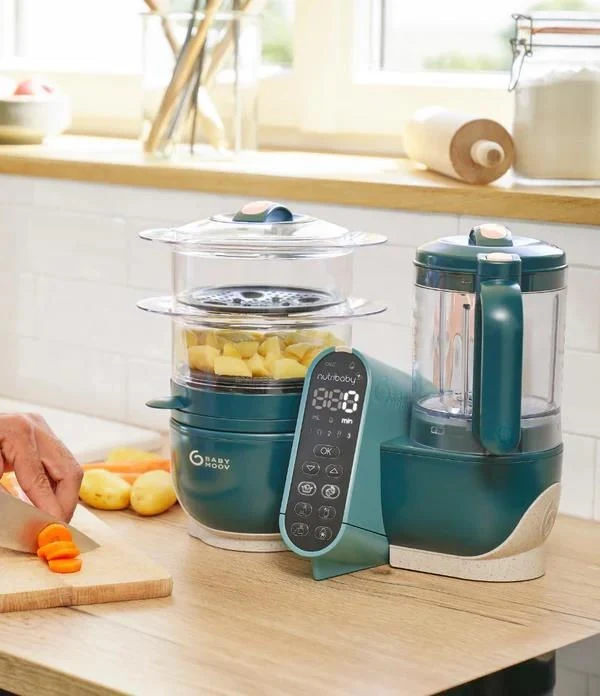 Многофункциональный робот 6 в 1 Babymoov Nutribaby+ Opal Green 4