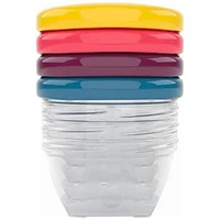 Set 4 recipiente pentru pastrarea hranei Babymoov, 120 ml