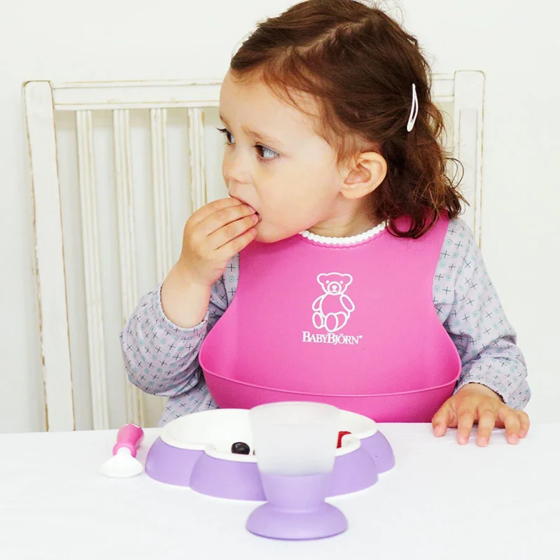 2 Seturi pentru hranire BabyBjorn Pink/Purple 2