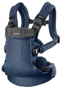 Анатомический рюкзак-кенгуру BabyBjorn Harmony Navy Blue, 3D Mesh