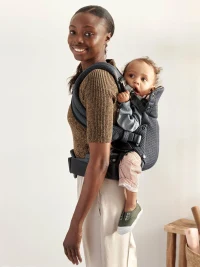 Анатомический рюкзак-кенгуру BabyBjorn Harmony Anthracite, 3D Mesh 3