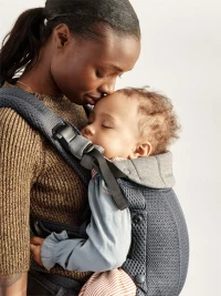 Анатомический рюкзак-кенгуру BabyBjorn Harmony Anthracite, 3D Mesh 4