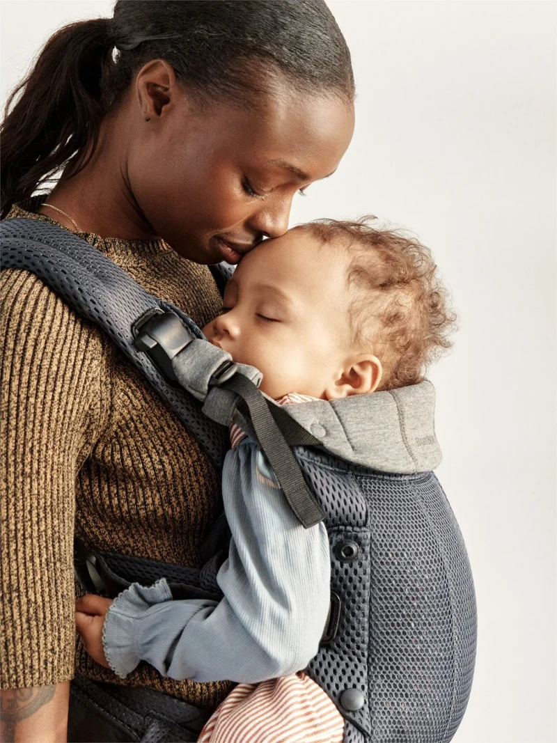 Анатомический рюкзак-кенгуру BabyBjorn Harmony Anthracite, 3D Mesh 4