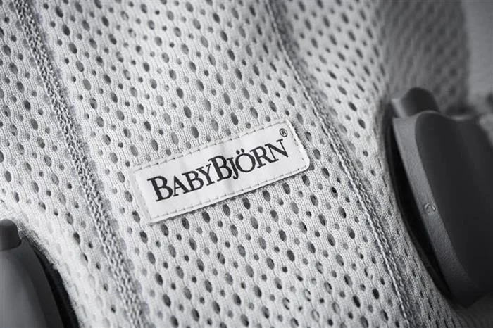 Анатомический рюкзак-кенгуру BabyBjorn One Air Silver, 3D Mesh 5
