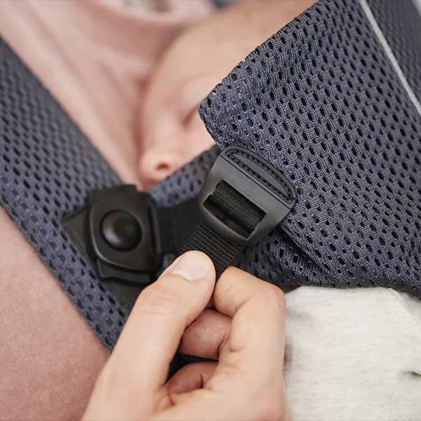 Анатомический рюкзак-кенгуру BabyBjorn Mini Anthracite с несколькими положениями для ношения, 3D Mesh 5