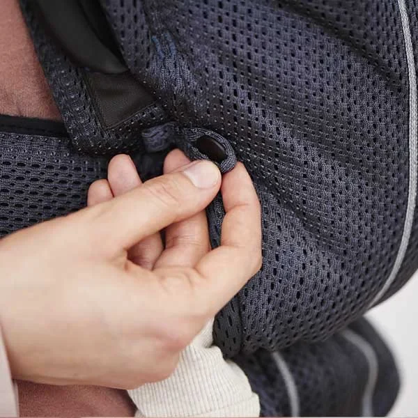 Анатомический рюкзак-кенгуру BabyBjorn Mini Anthracite с несколькими положениями для ношения, 3D Mesh 6
