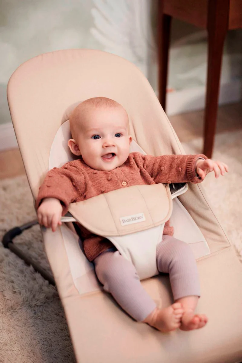 BabyBjorn Balansoar Balance Soft Woven, Khaki/Beige 3