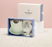 Set pentru alimentatie BabyBjorn Powder Green 3