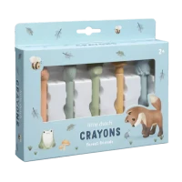 Creioane cerate in forma de animalute - Forest Friends - Little Dutch