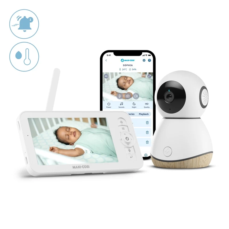 Monitor pentru bebelusi Maxi Cosi See White 6