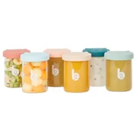 Set 6 boluri din sticla Babymoov ISY, 6x250 ml