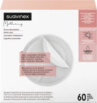 Вкладыши для груди, 60 шт., Suavinex