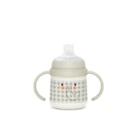 Cana cu cioc din silicon, 150 ml, +6 luni, „Night and Day” / elefant Suavinex 2