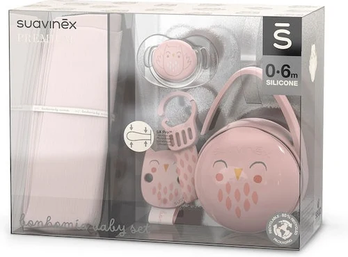 Set cadou Bonhomia Roz, Suavinex