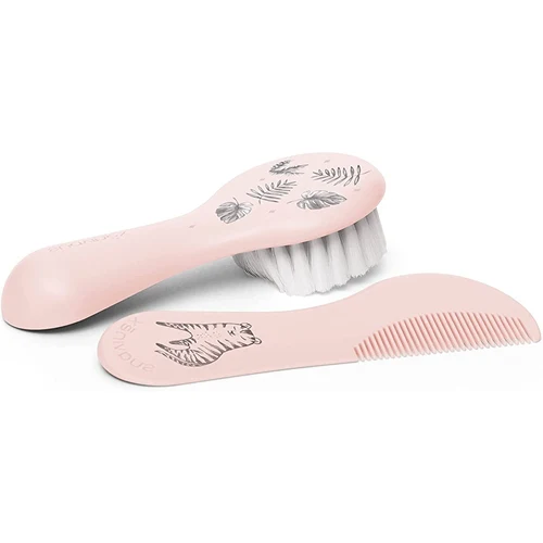 Set perie si pieptene Roz, Suavinex