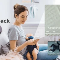 Dispozitiv de monitorizare video pentru bebeluși, CuboAi Smart Baby Monitor 3 5