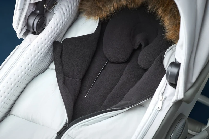 Husa de iarna pentru carucior Anex Footmuff Wom Light Grey 4